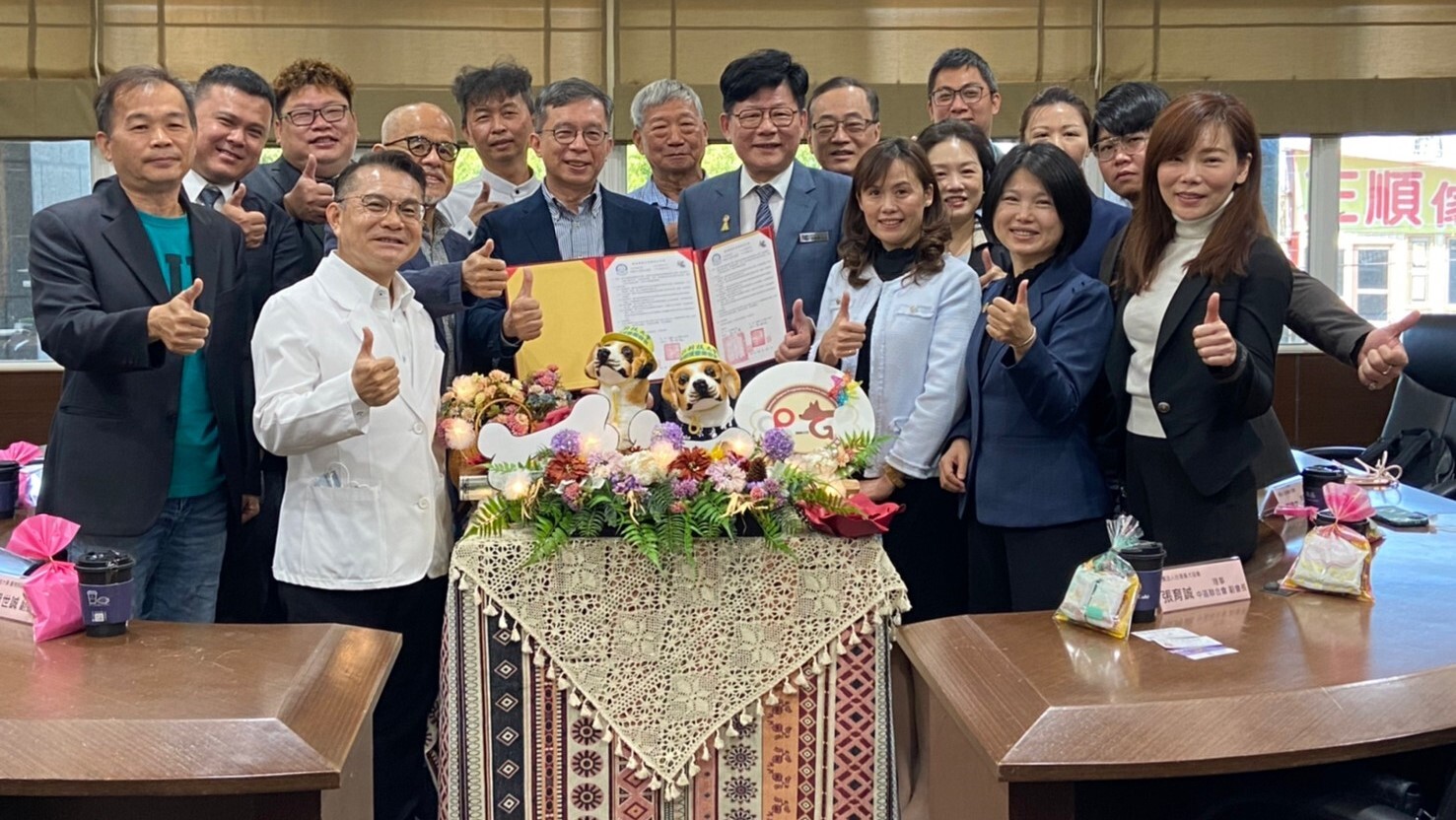 2022-03-10 大仁科大與台灣畜犬協會(KCT)簽訂策略聯盟