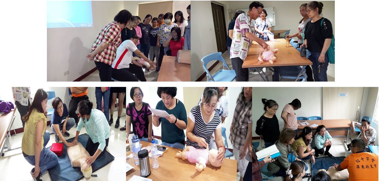 2019-05-06  大仁科大舉辦托育人員在職訓練課程-嬰幼兒基本救命術