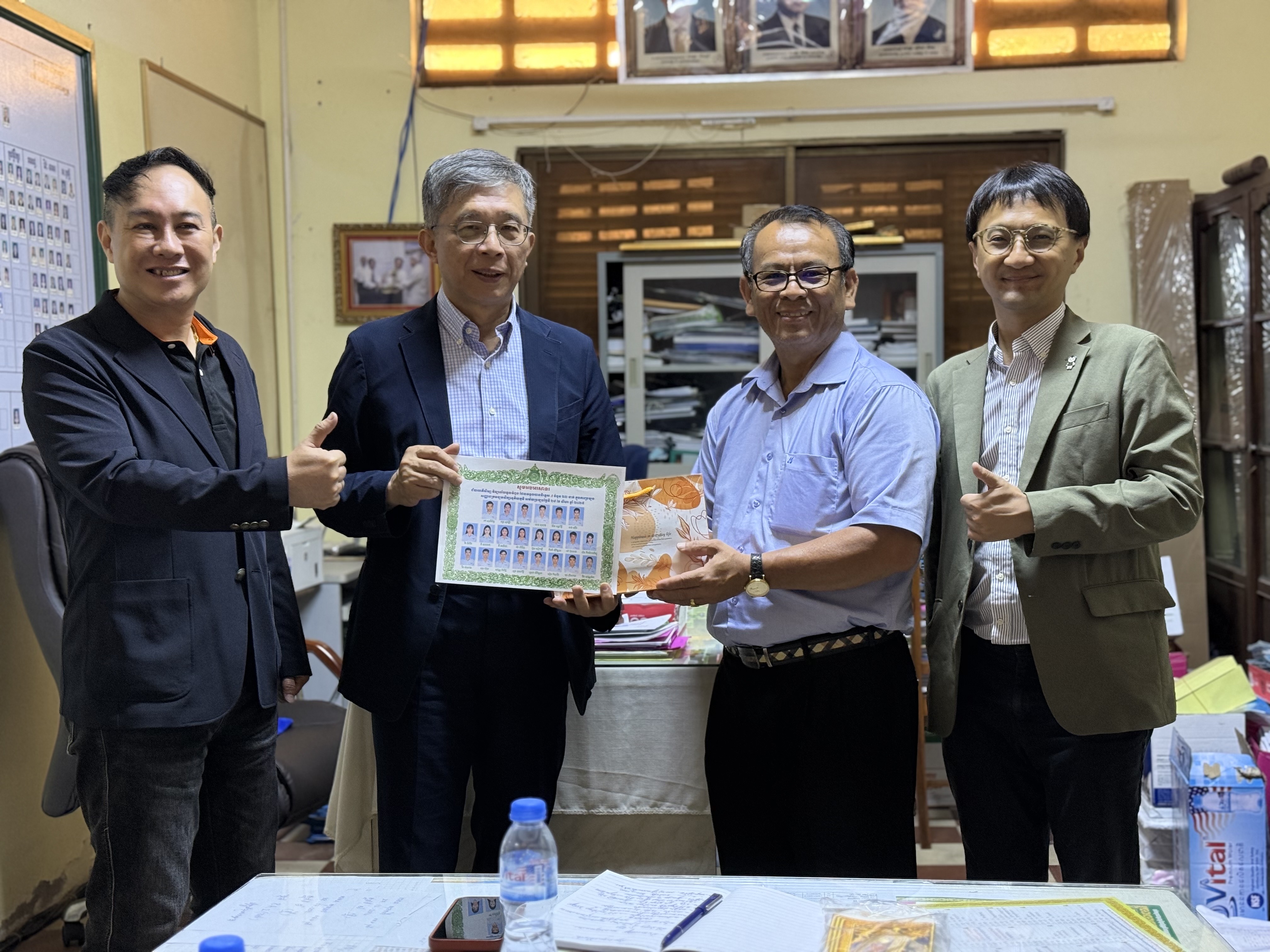 大仁科技大學落實新南向教育合作 以學術行動深化台柬交流新篇章