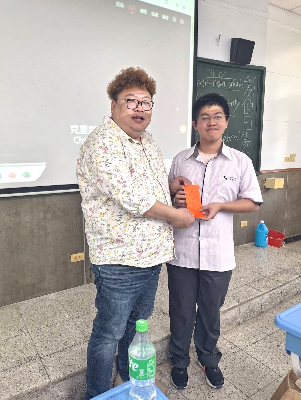 大仁科大環境與職業安全衛生科第一名吳宇倫
