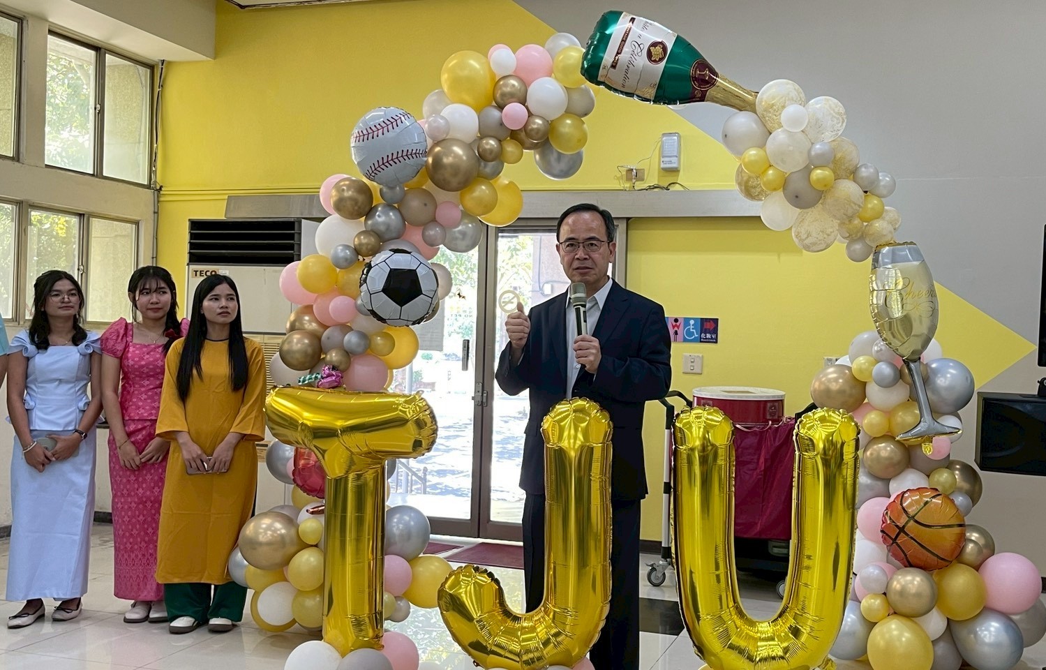 大仁科大周德光校長活動致詞歡迎國際學生