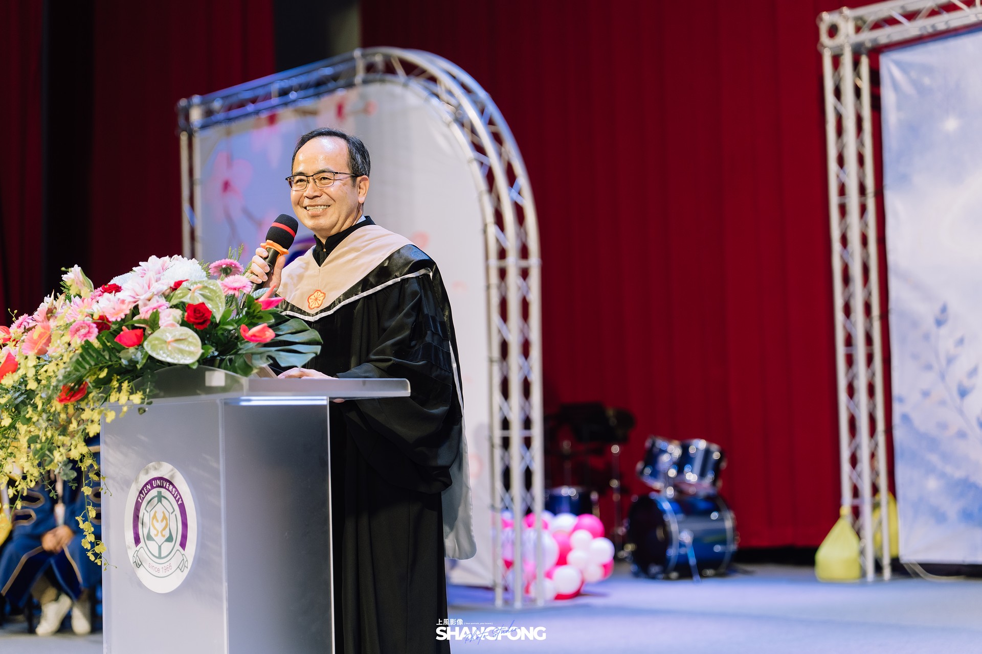 大仁科技大學周德光校長致詞