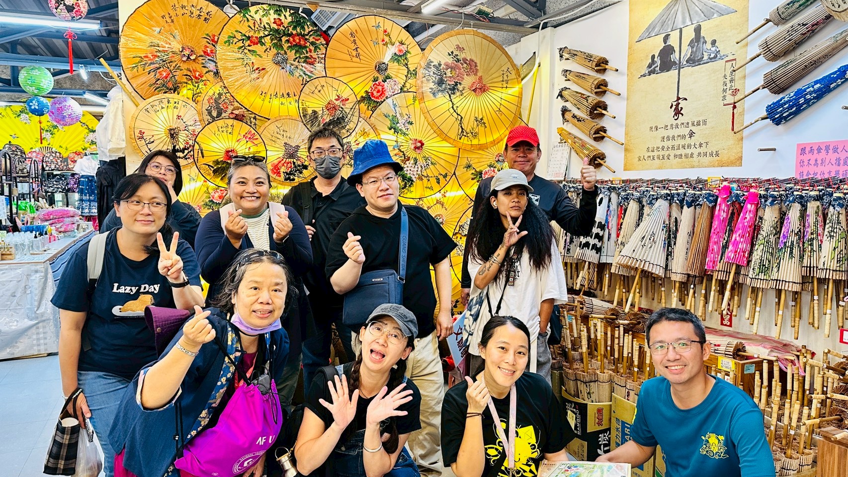 圖4.大仁科大文創碩士班學生參觀客家文化工藝體驗