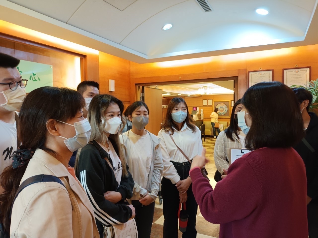 2022-11-11 大仁科大護理系師生參訪敏盛醫療體系